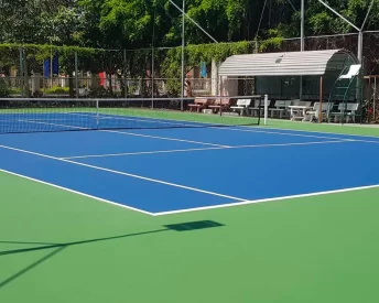 Sơn 5 lớp có Cao Su Chống Nứt Cao Cấp POLYURETHANE TOPSPORTS trên nền nhựa