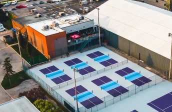 Sơn sân pickleball kinh tế 6 lớp PAVEFLOR nền nhựa
