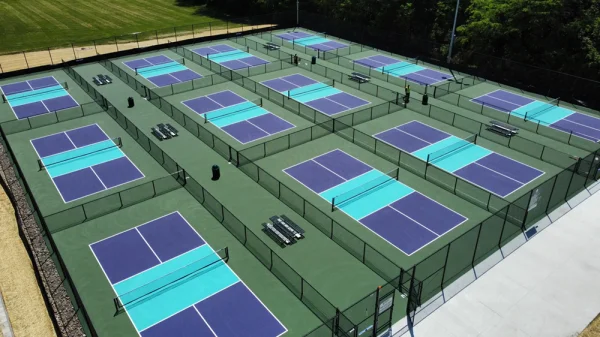 Làm sân pickleball tiêu chuẩn Bình Dương