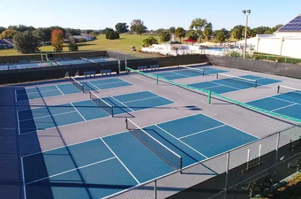 Làm sân pickleball tiêu chuẩn Tiền Giang