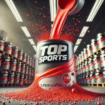 Sơn sân pickleball cao cấp 8 lớp TOPSPORTS có HẠT cao su, nền nhựa