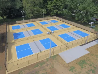 Làm sân pickleball tiêu chuẩn Bạc Liêu