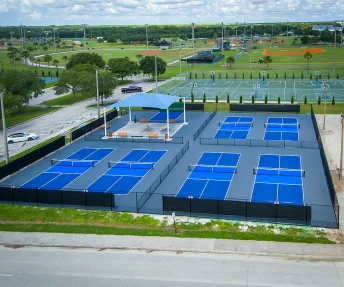 Thi công sân pickleball kinh tế MIXSPORTS Flex nền nhựa