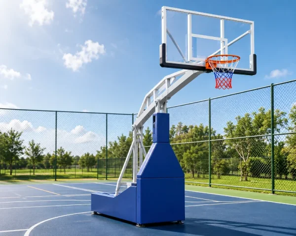 Trụ bóng rổ di động TopSports bảng rổ kính siêu bền 1825mmx 1067mm x 10mm