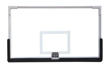 Bảng bóng rổ Trung Tâm Thể Thao, Trường học. Kính siêu bền 1525mm*914mm*10mm.