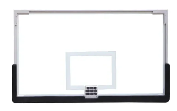 Bảng bóng rổ Trung Tâm Thể Thao, Trường học. Kính siêu bền 1525mm*914mm*10mm.