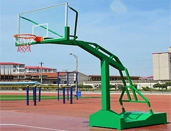 Trụ bóng rổ di động, bảng kính siêu bền
