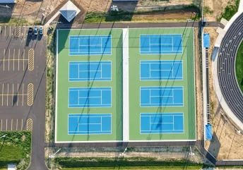 Sơn sân tennis tại Bắc Kạn