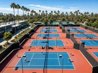 Sơn sân tennis tại Lào Cai