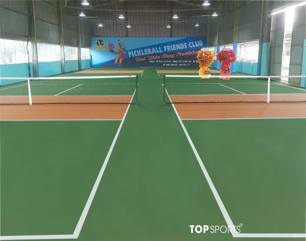 Sơn Sân Pickball 6 Lớp Tại Bình Phước