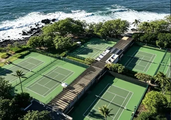 Sơn sân tennis 8 lớp USA DECOTURF nền nhựa