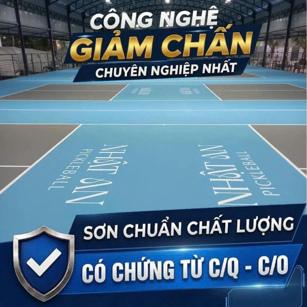 Sơn Sân Pickleball Chuẩn tại Bình Dương