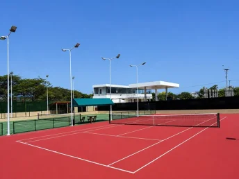 Thi công sân tennis 8 lớp TOPSPORTS 2026
