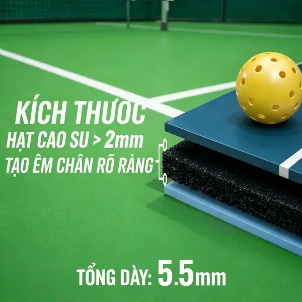 Báo Giá Sơn Sân Pickleball Phẳng Êm Chân Hà Nội